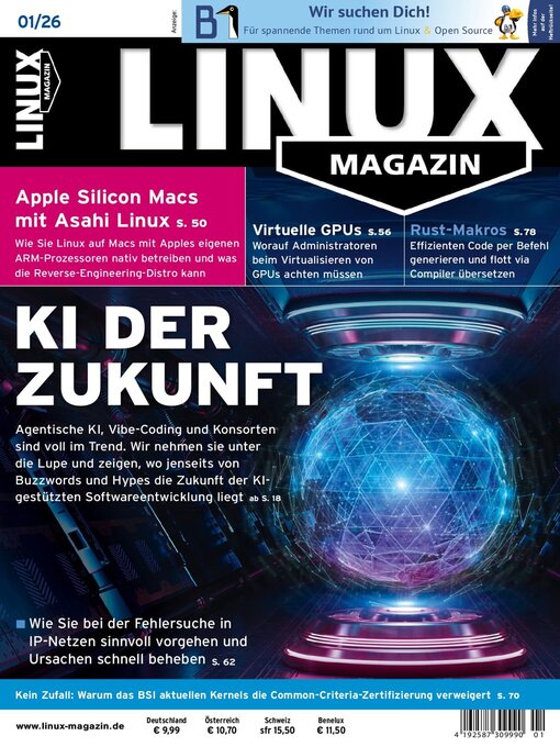 Title details for Linux Magazin Germany by Computec Media GmbH - Wait list